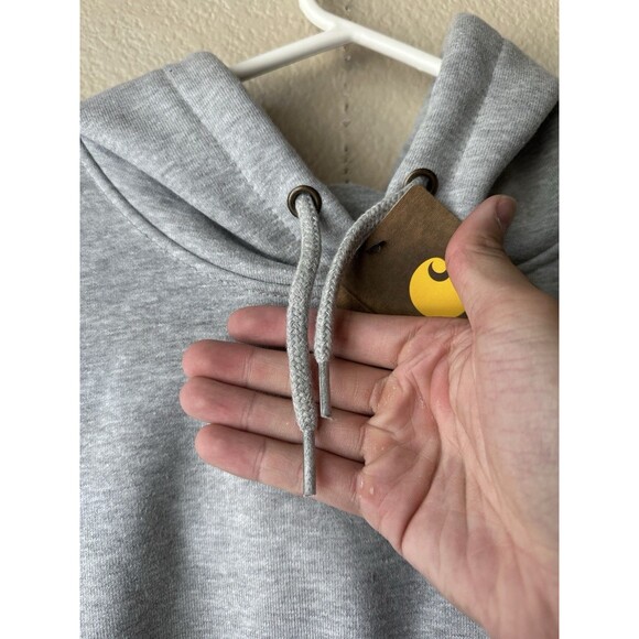 NWT Carhartt Rain Defender Heavyweight Grey Hoodie Loose Fit Men’s Size 2XL - Picture 5 of 8